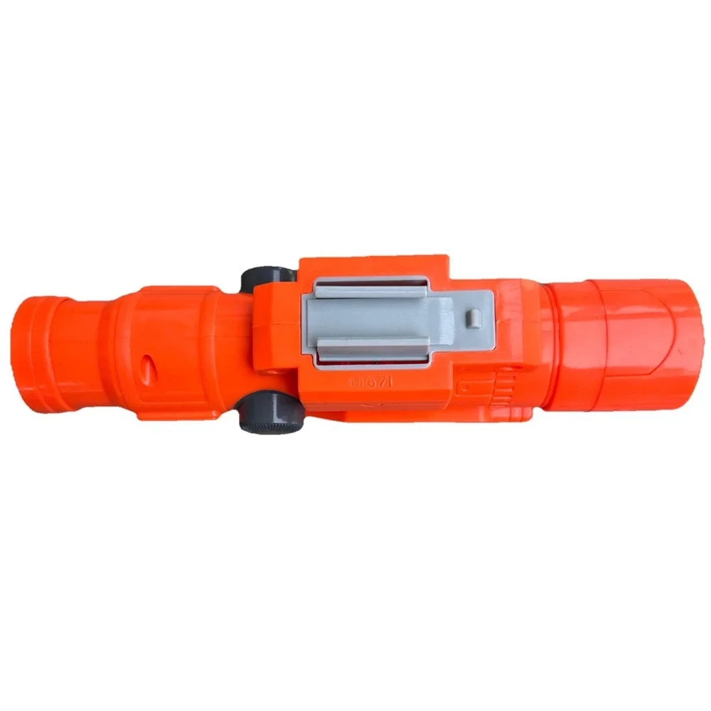 2006 Nerf N-Strike Longshot Orange Tactical Rifle Sniper Scope Attachment Hasbro